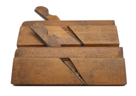Pair American No. 10 Round & Hollows by Owasco Tool Co.