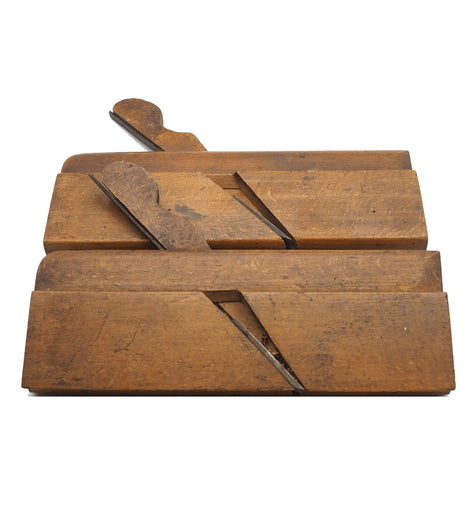 Pair American No. 10 Round & Hollows by Owasco Tool Co.