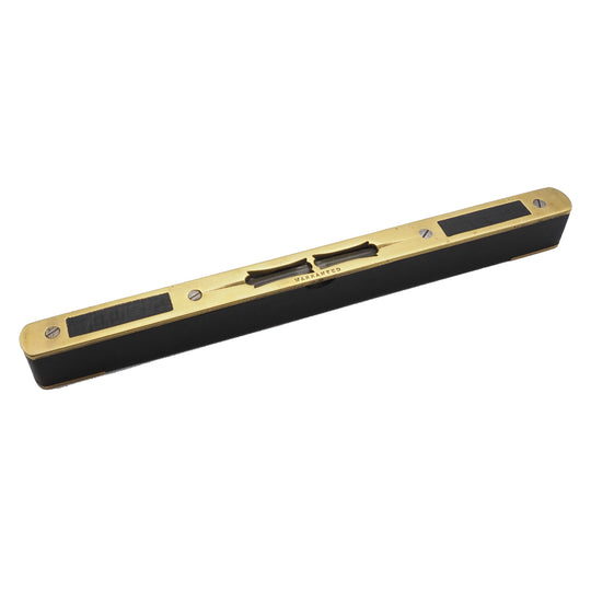 Early Ebony & Brass Warranted Level