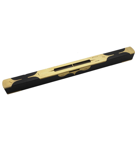 Stunning Scottish Buist Ebony & Brass Level