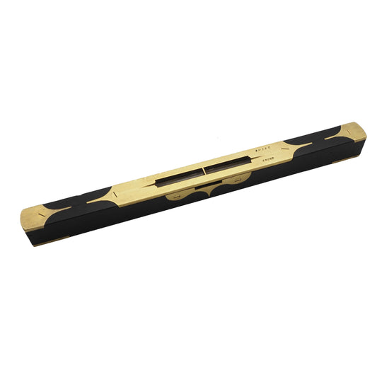 Stunning Scottish Buist Ebony & Brass Level