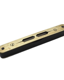 Nice Quality 6" Ebony & Brass Level