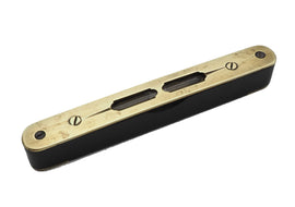 Nice Quality 6" Ebony & Brass Level
