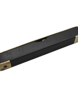 Nice Quality 6" Ebony & Brass Level