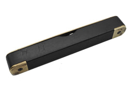 Nice Quality 6" Ebony & Brass Level