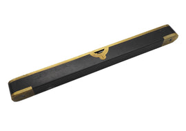 Superb William Marples Ebony & Brass Level