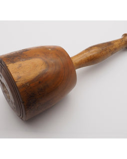 Superb 19th Century Yew-wood Carvers Mallet