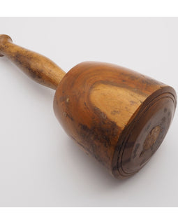 Superb 19th Century Yew-wood Carvers Mallet