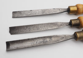 3 Carving Gouges by Marples & Skelton