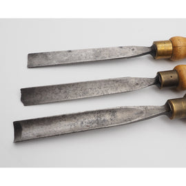 3 Carving Gouges by Marples & Skelton