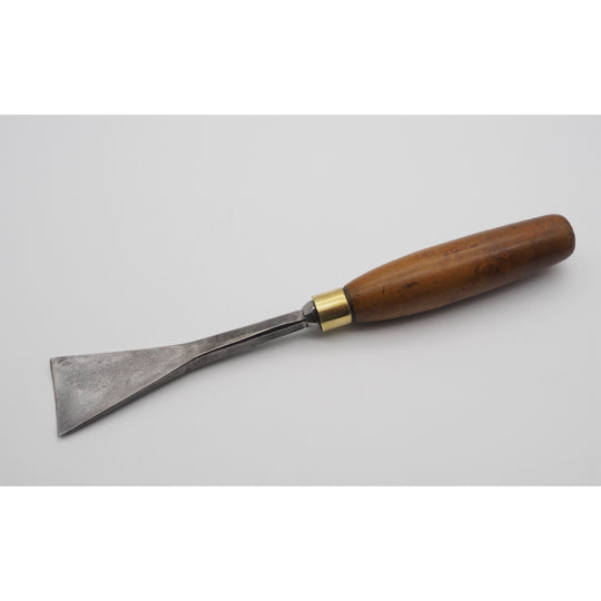 Superb Huge 1 3/4" Wide Fishtail Carving Gouge