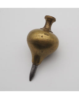 Rare Edward Preston Brass Plumb Bob