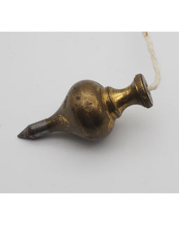 Good No. 1 Size Brass Plumb Bob