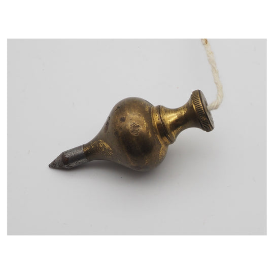 Good No. 1 Size Brass Plumb Bob