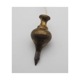 Good No. 1 Size Brass Plumb Bob