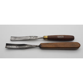 Two Decent Size Sow-Back Gouges