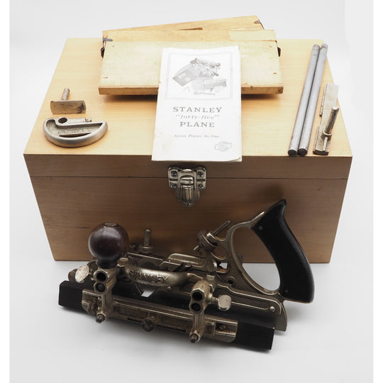 Decent Stanley USA No. 45 Combination Plane. Complete