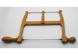 Fine Clean 9" Beech Bow Saw. Complete & Original