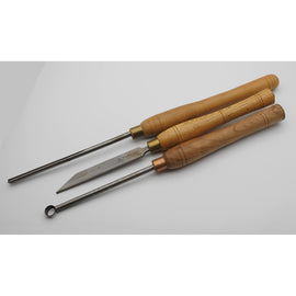 3 Very Good Large Turning Chisels