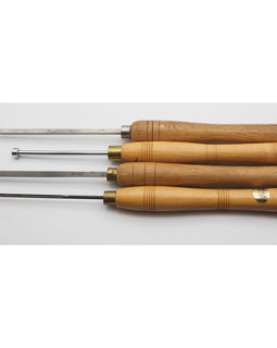 Good Set of 4 Turning Chisels by Ashley Iles