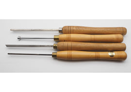 Good Set of 4 Turning Chisels by Ashley Iles