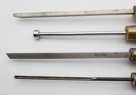 Good Set of 4 Turning Chisels by Ashley Iles