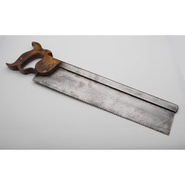 Rare 16" Long Tenon Saw by Crownshaw Chapman & Co.