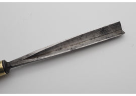 Huge 3/4" Wide 'V' Chisel by C. Johnson