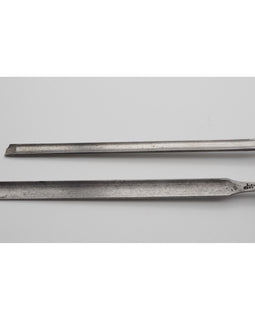 Two Good Small Patternmakers Paring Gouges