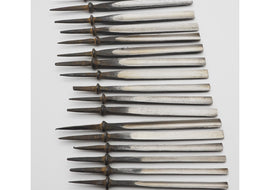 Super Rare Set of 20 Unused Vintage Carving Gouges