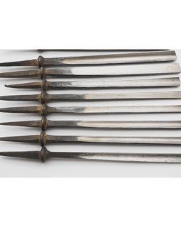 Super Rare Set of 20 Unused Vintage Carving Gouges