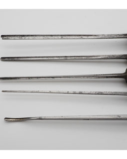 5 Small Carving Chisels by Addis & Herring