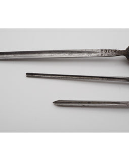 3 Good Small Size Vintage Carving Chisels