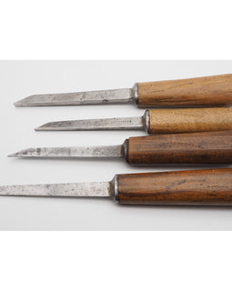 Fine & Rare Set of 4 Small & Tiny Size Mortice Chisels