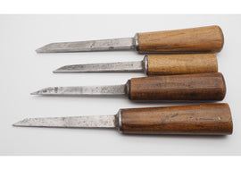 Fine & Rare Set of 4 Small & Tiny Size Mortice Chisels