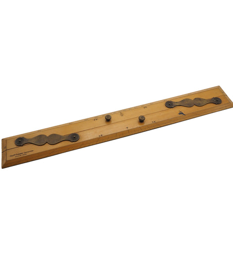 Good Captain Fields Boxwood & Brass Parallel Rule