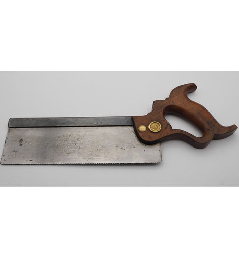 Virtually Unused Henry Disston Tenon Saw