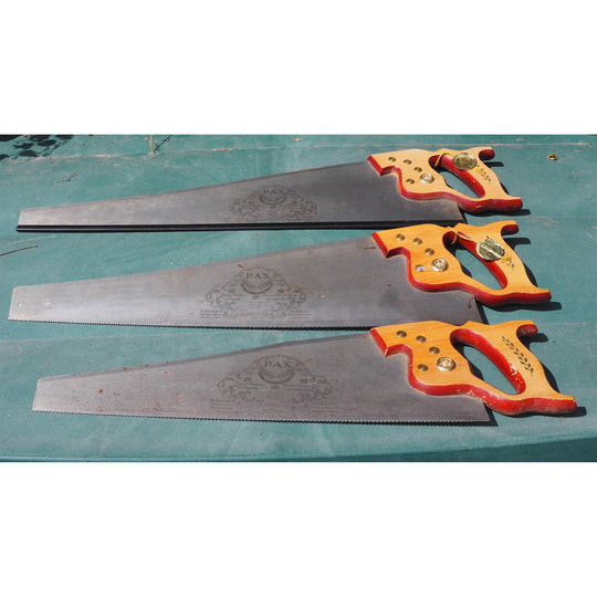 SUPERB Set of 3 Thomas Flinn Hand Saws