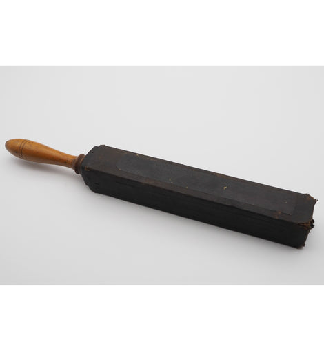 Early 4 Sided Leather Sharpening Strop