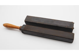 Early 4 Sided Leather Sharpening Strop