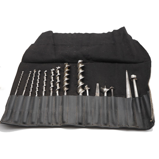 Good Clean Roll of Various Auger Bits