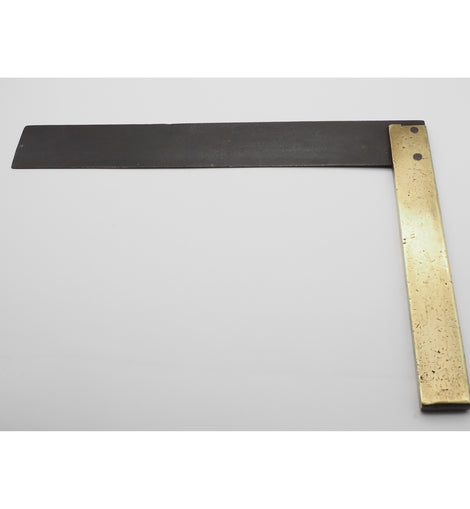 RARE 18th Century Gunmetal & Iron Square