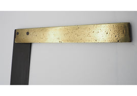 RARE 18th Century Gunmetal & Iron Square