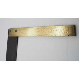 RARE 18th Century Gunmetal & Iron Square