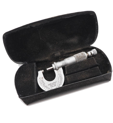 Moore & Wright Small Boxed Micrometer