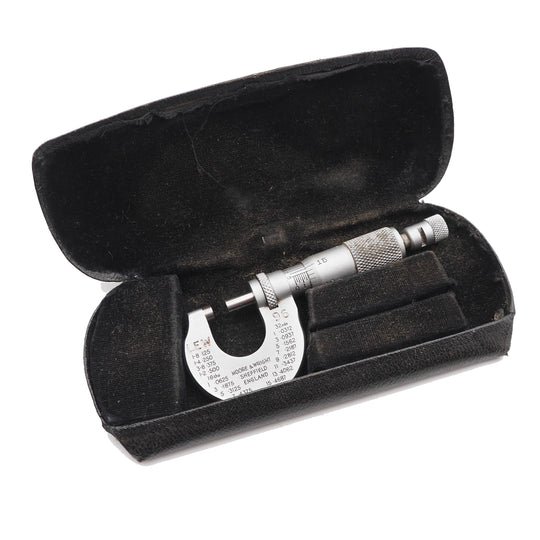 Moore & Wright Small Boxed Micrometer