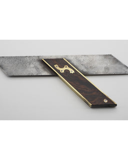 Large Early Mitre Square With Ebony Handle