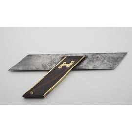 Large Early Mitre Square With Ebony Handle