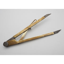 Beautifully Made Pair of Gunmetal & Steel Dividers