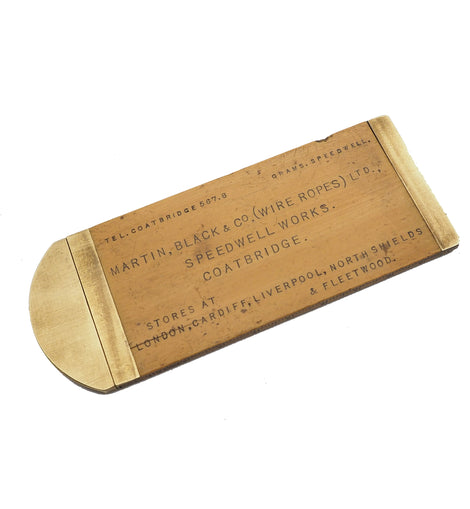 Rabone Birmingham Advertising Boxwood Rope Gauge